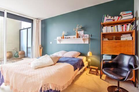 Suite Parentale Avec Sdb Dans Appartement Avec Rooftop 蒙彼利埃 外观 照片